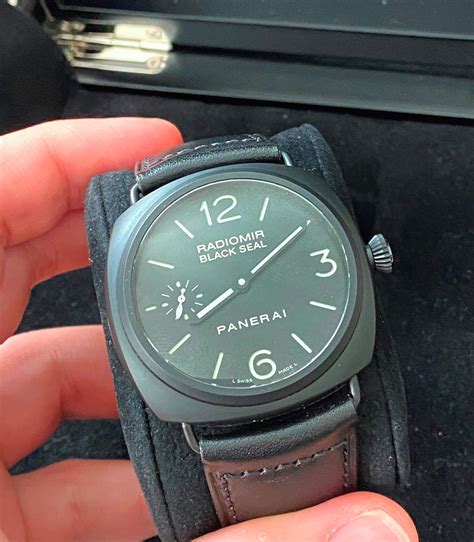 panerai radiomir black seal ceramica price|panerai radiomir black seal.